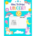How to Draw Unicorn: For Kids Ages 4-8 l Step by Step Drawing Book for Kids to Learn to Draw Cute Unicorn