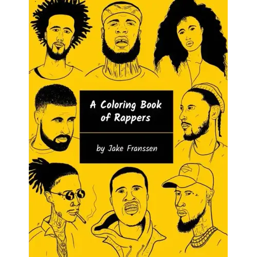 A Coloring Book of Rappers