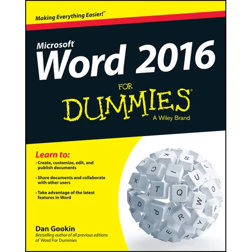 Word 2016 for Dummies