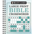 Brain Games - Large Print Bible Crosswords