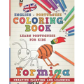 Coloring Book: English - Portuguese I Learn Portuguese for Kids I Creative Painting and Learning.