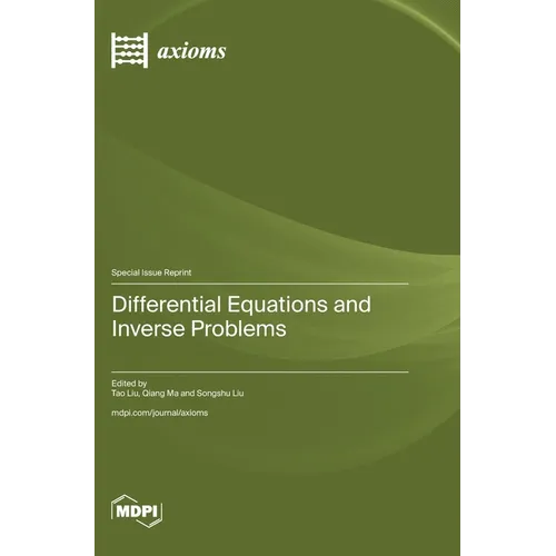 Differential Equations and Inverse Problems