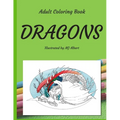Adult Coloring Book Dragons