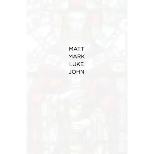 Matt Mark Luke John: The NIV books of Matthew, Mark, Luke and John