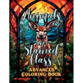 Animals in Stained Glass Advanced Coloring Book