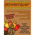 Not Your Usual November Print and Go Lessons