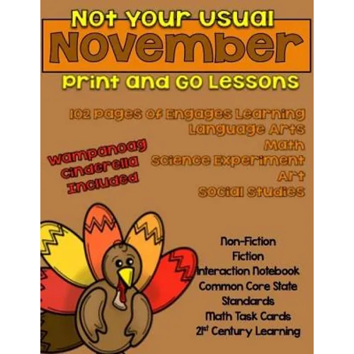 Not Your Usual November Print and Go Lessons
