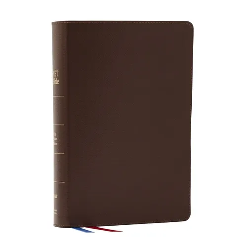Net Bible, Full Notes Edition (Net, Brown Genuine Leather, Comfort Print): Holy Bible