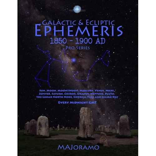 Galactic & Ecliptic Ephemeris 1850 - 1900 Ad