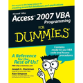 Access 2007 VBA Programming for Dummies