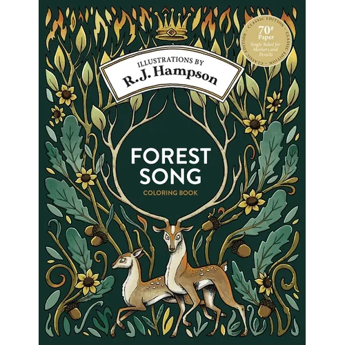 Forest Song Coloring Book