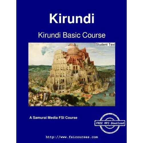 Kirundi Basic Course - Student Text