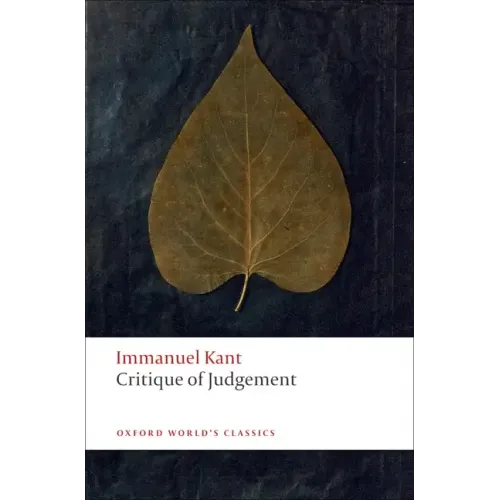 Critique of Judgement