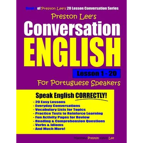 Preston Lee's Conversation English For Portuguese Speakers Lesson 1 - 20