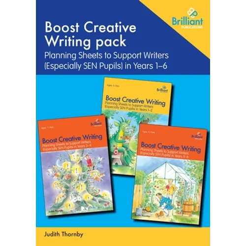 Boost Creative Writing pack: Planning Sheets to Support Writers (Especially Sen Pupils) in Years 1-6