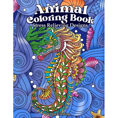 Animal Coloring Book: Stress Relieving Designs