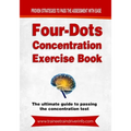 Four-Dots Concentration Exercise Book: The ultimate guide to passing the train driver attention test