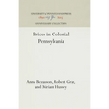 Prices in Colonial Pennsylvania