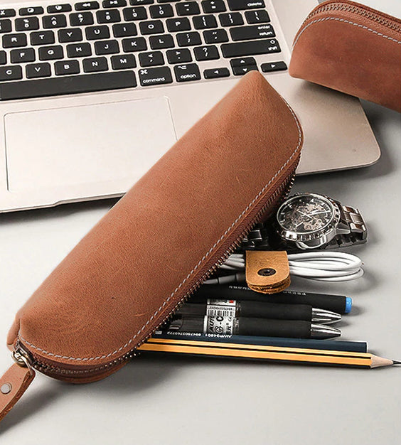 Leather Pen Case-2