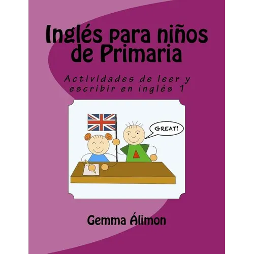Inglés para niños de Primaria: Actividades de leer y escribir en inglés
