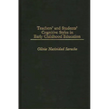 Teachers' and Students' Cognitive Styles in Early Childhood Education