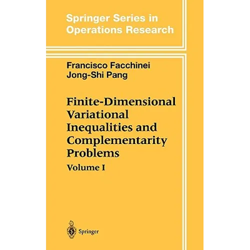 Finite-Dimensional Variational Inequalities and Complementarity Problems
