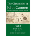 The Chronicles of John Cannon, Part 2