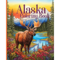 Alaska Coloring Book for Kids and Adults: Great for teachers and homeschool (28 pages of Alaska state facts to color)