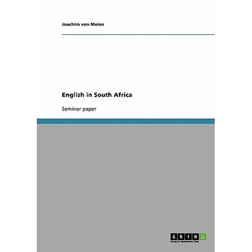 English in South Africa