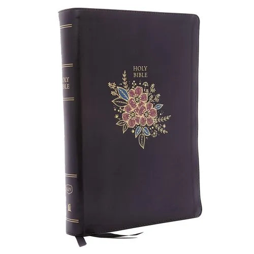 KJV, Deluxe Reference Bible, Super Giant Print, Imitation Leather, Black, Indexed, Red Letter Edition
