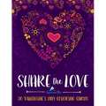 Share the Love: 30 Valentine's Day Coloring Cards