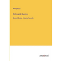 Notes and Queries: Second Series - Volume Seventh
