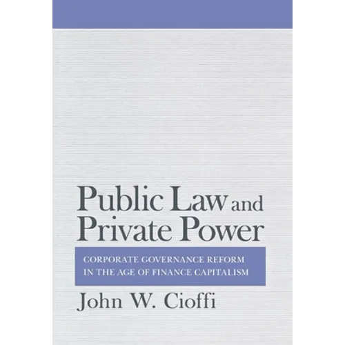 Public Law and Private Power