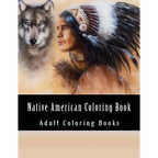 Native American Coloring Book For Adults: Beautiful One Sided Native American Designs - Paperback
