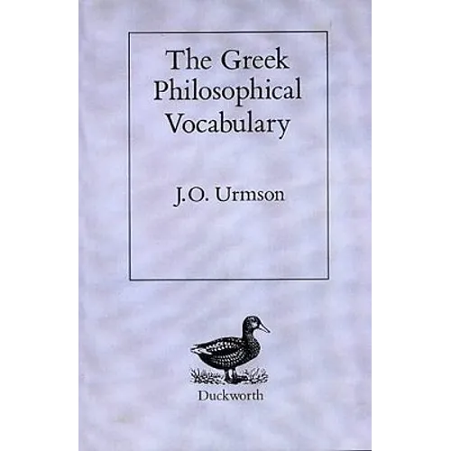 Greek Philosophical Vocabulary