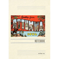 Vintage Lined Notebook Greetings from Ottumwa