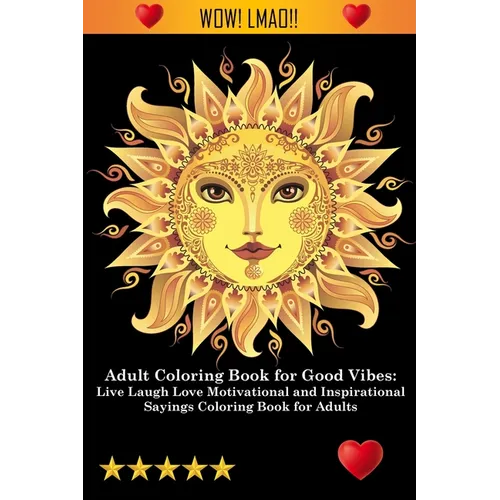 Adult Coloring Book for Good Vibes