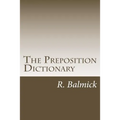 The Preposition Dictionary