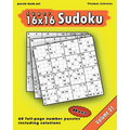 16x16 Super Sudoku: Hard 16x16 Full-page Number Sudoku, Vol. 1