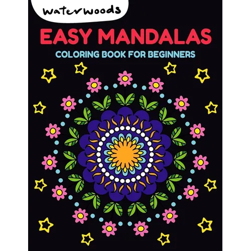 Easy Mandalas: Coloring Book for Beginners