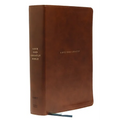 Net, Love God Greatly Bible, Leathersoft, Brown, Comfort Print: Holy Bible