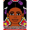 Diary of a Creative Black Girl - Believe in the Magic of Creativity: A Coloring Book, Sketchbook and Journal for Girls