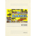 Vintage Lined Notebook Greetings from Carmel, California