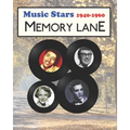Music Stars (1940-1960) Memory Lane: large print book for dementia patients