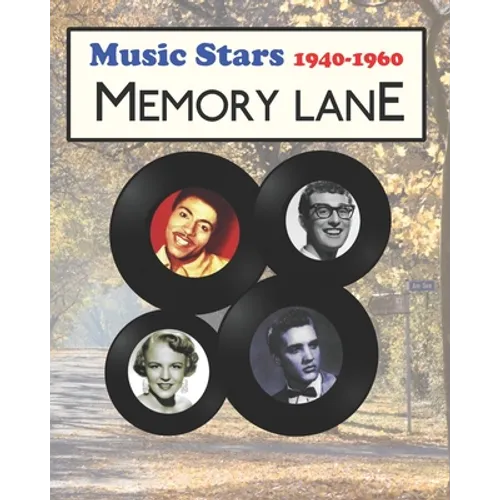 Music Stars (1940-1960) Memory Lane: large print book for dementia patients