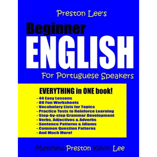 Preston Lee's Beginner English For Portuguese Speakers