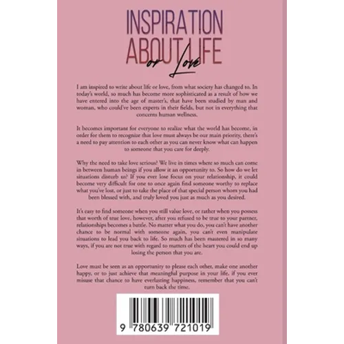 Inspiration About Life Or Love