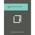 The Rosicrucian Forum, 1933