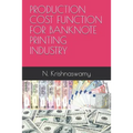 Production Cost Function for Banknote Printing Industry