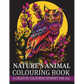 Nature's Animal Colouring Book: A Creative Colouring Journey for All